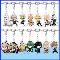 ราคา G2P ONE PUNCH MAN อะคริลิคพวงกุญแจ Saitama Genos จี้ Tatsumaki กระเป๋าอุปกรณ์เสริมอะนิเมะ Periphery P2G (47656534679)