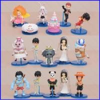 ราคา G2P 5 6pcs One Piece Action Figure ของขวัญสําหรับเด็ก Luffy Boa Hancock Ace Panda Man BIG MOM แครอท Sulong ของเล่นของขวัญ P2G (46107350721)