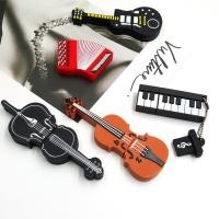 ราคา แฟลชไดรฟ์ USB สไตล์คีย์บอร์ดอิเล็กทรอนิกส์หรูหรา 128GB 64GB 32GB 16GB U Disk Version 2 0 (28208885154)