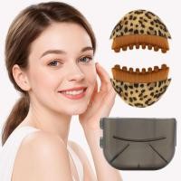 ราคา Facial Contour Dry Brush Ergonomic Fatigue Relief Beauty Tool Contour Face Brush เครื่องนวด pmuisth (24297860838)