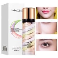 ราคา Tricolor Face Primer Skin Tone Correcting Isolation Cream 40g Hydrating Face Primer for Smoothing Skin (28750524720)