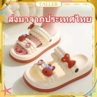 ราคา พร้อมส่ง สินค้าในประเทศ รองเท้าแตะเด็กผู้หญิงแบบสายถักนุ่มพิเศษ ลายหมีน่ารัก ผูกโบว์ กันลื่น ใส่สบาย เหมาะสำหรับฤดูร้อน รองเท้าลำลอง TALLER (26594246490)
