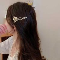 ราคา Sweet Butterfly Hair Clip Rhinestone Bangs Clip Girl Hair Accessories Geoo (27721794251)