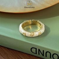 ราคา Advanced Sense Rhinestone Open Mouth Ring Personality Style Ring Chic Fashionable Ring Geoo (26071943088)