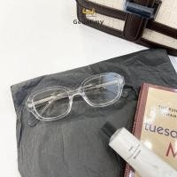 ราคา Modern Retro Glasses Simple Small Oval Glasses Women Ins Style Personalized Optical Glasses Geoo (27971799317)