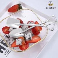 ราคา พลั่วแตงโมสแตนเลส ช้อนพลั่วสร้างสรรค์ ช้อนกาแฟสแตนเลส ช้อนตักขนมหวานไอศกรีม ขนมหวาน ย้อนยุค อเนกประสงค์ Geoo (26221048747)