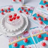 ราคา เทียนวันเกิด เทียนเชอร์รี่ เทียนแฟนซี หมีใส่หมวก น่ารักๆ (41769205518)