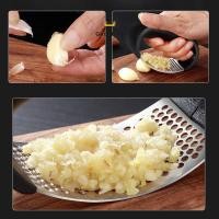 ราคา เครื่องบดกระเทียม สับกระเทียม ที่บดกระเทียม สเตนเลส (27191437961)