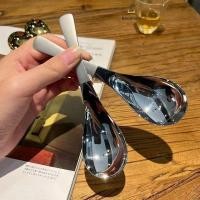 ราคา อนซุปสแตนเลสบ ้ านครัวทัพพีความจุกระจกเงินทองขัด Flatware สําหรับกาแฟบนโต ๊ ะอาหาร Geoo (28470653370)