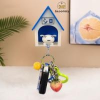 ราคา ที่ใส่กุญแจติดผนัง น่ารักอะนิเมะพวงกุญแจตะขอแขวน พวงกุญแจ น่ารักอะนิเมะพวงกุญแจตะขอแขวน Geoo (29721049088)