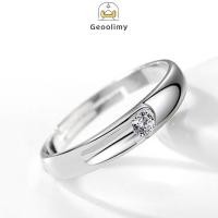 ราคา Fashionable High end Open Ring Exquisite Six Claw Diamond Ring Couple Ring Geoo (29729174859)
