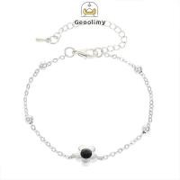 ราคา Women Trendy Bracelet Black Small Flower Adjustable Bracelet Sweet Cool Personalized Bracelet Geoo (25142509671)