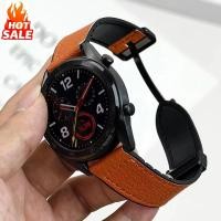 ราคา 22 มม 20 มม หนัง สายซิลิโคนสําหรับ Huawei Watch GT 6 Pro 46 มม GT6 GT5 GT4 GT3 GT2 46 มม สําหรับ Samsung Galaxy Watch 7 6 5 สายรัด band (52400197876)