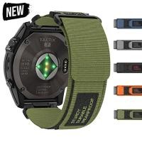 ราคา 22 มม 26 มม Quick Fit สายนาฬิกาไนลอนสําหรับ Garmin Fenix 7X 7X Pro 6X 6X Pro 5X Plus6 Epix Tactix 7 Pro เปลี่ยน (24583082090)