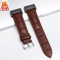 ราคา Quick Fit 22 มม 26 มม สายหนังสําหรับนาฬิกา Garmin Fenix 8 51 มม 47 มม Fenix 7 7X 6 6X Pro Epix Pro Gen 2 Fenix 5 5Plus 5X Fenix 3 สายนาฬิกา (42007311179)