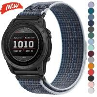 ราคา 22 26 มม Quickfit สายไนลอน ไม่มีนาฬิกา สําหรับ Garmin Fenix 8 7 7X Pro Watchband สําหรับ Enduro3 2 Fenix 5 5X 6XPro 51 มม สร้อยข้อมือ (40206838919)