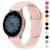 ราคา สายนาฬิกาข้อมือซิลิโคน 20 มม 22 มม สําหรับ Samsung Galaxy watch 6 5 4 3 46 มม 42 มม Active 2 correa Gear S3 Huawei watch GT 2e pro 3 (25276458344)