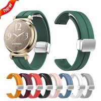 ราคา สายซิลิโคน ไม่มีนาฬิกา สําหรับ Garmin Lily 2 Watchband Quick Fit สายซิลิโคนสําหรับสร้อยข้อมือ Garmin Lily 2 (43306254555)