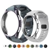 ราคา เคส TPU สายซิลิโคนสําหรับ Samsung Galaxy Watch 6 classaic 43mm 47mm Galaxy 4 classic 42mm 46mm Galaxy 5pro 45mm Galaxy 4 5 6 40 44m (22264520689)