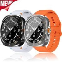 ราคา สายซิลิโคน กรณีป้องกันสําหรับ Samsung Galaxy Watch นาฬิกา 7 6 อัพเกรด Galaxy Watch Ultra Protector สําหรับ Galaxy Watch7 6 40 มม 44 มม (29510044356)