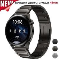 ราคา 22 มม สแตนเลสสตีลหรูหราสําหรับ Huawei นาฬิกา GT 5 Pro GT5 GT4 GT3 GT2 Pro GT2 46 มม สร้อยข้อมือโลหะสําหรับนาฬิกา Huawei 3 4 Pro (28826064341)