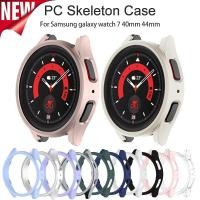 ราคา Pc Hollow ป้องกันสําหรับ Samsung Galaxy นาฬิกา 7 40 มม 44 มม SmartWatch PC ป้องกันสําหรับ Galaxy Watch 7 Protector (27855144087)