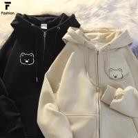 ราคา เสื้อกันหนาว คลุมแขนยาว มีฮู้ด มีซิป ผ้าสำลี เนื้อผ้านิ่ม ลายการ์ตูน น่ารัก unisex (42323208171)