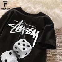 ราคา Top street เสื้อยืด oversize dice แขนสั้น คอกลม cotton 100 แฟชั่น แนวสตรีท ใส่สบาย ใส่ได้ทั้งชาย หญิง สไตล์เกาหลี (40870558090)