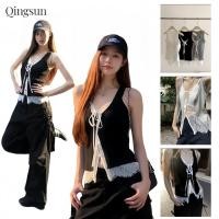 ราคา เสื้อยืดวินเทจ เสื้อกล้าม สีพื้น มีฟองน้ำในตัว น่ารักมาก ยืดพอดีสไตล์สาวเกาหลี มินิมอล FY3565 (40018102433)