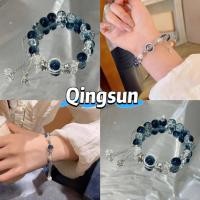 ราคา Qingsun กำไลข้อมือ ลายหินสีน้ำเงินฟ้าเข้มไล่อ่อน แฟชั่นน่ารักๆ ใส่สบาย BRL 5 (44406985491)