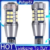 ราคา 2 ชิ้นรถหลอดไฟ Led ไฟเลี้ยว 3030 27Smd T15 ไฟถอยหลังถอดรหัสไฟเบรครถอะไหล่หลอดไฟไฟท้ายสีดําและสีขาว (56655103133)