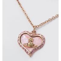 ราคา วิเวียน มือสอง Vivienne Westwood Petra Pendant Pink Gold Gold Light Rose Coral (52050217720)