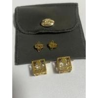 ราคา ต่างหูรุ่น Vivienne Westwood 3D Cube Orb Earrings (56206243989)