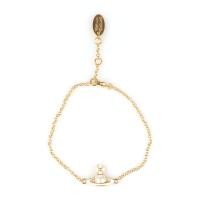 ราคา วิเวียน ดาวเสาร์ Vivienne Westwood Womens Iris Bas Relief Bracelet Gold (52604447147)