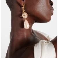 ราคา ต่างหู มือสอง Vivienne Westwood Giant Pearl Orb drop earrings (44600859552)