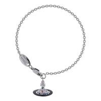 ราคา สร้อยข้อมือ Vivienne Westwood Bracelet Bangle Petite Orb Black Tone Black 17 Cm (45206328037)