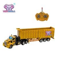 ราคา TINYKOALA รถบังคับวิทยุ รถตู้ไฟฟ้าขนาดเล็กสำหรับเด็ก รถบรรทุกคอนเทนเนอร์แบบกึ่งพ่วง โมเดลของเล่นไฟฟ้าบังคับวิทยุ T163 (46756746477)