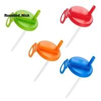 ราคา โรซาลินด์ นิค 4 หีบห่อ 4สีโซดากระป๋องฝาด้วยฟาง หลอดซิลิโคนโซดาสามารถครอบคลุม หลอดโซดากระป๋องฝา ฟรี นํามาใช้ใหม่สําหรับสามาร (41579204701)