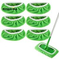 ราคา Rosalind Nick 6PCS Mop Pads Refill for Sweeper Mop Dry Sweeping Cloths Wet Mopping Cloths Washable for Household Cleaning ติดตั้งง่ายใช้งานง่าย (28231842548)