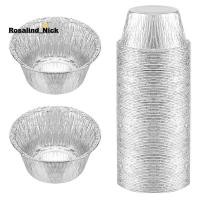 ราคา Rosalind Nick อลูมิเนียมฟอยล์ราเมคินถ้วยกระดาษอลูมิเนียมฟอยล์ 150 แพ็ค Ramekin ถ้วยอบอลูมิเนียมฟอยล์แบบใช้แล้วทิ้ง (53505937071)