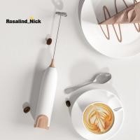 ราคา Rosalind Nick เครื่องผสมตีฟองนมไฟฟ้าเครื่องตีไข่กาแฟคาปูชิโน่ครีมปัดเครื่องปั่นแบบพกพา (51907107222)