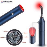 ราคา DFS แบบพกพาแสงสีแดงอุปกรณ์บําบัดอินฟราเรดเจ็บ Cinker Lip Therapy มือถือที่ถอดออกได้ช่องปากกายภาพบําบัด Wand สุขภาพบรรเทาอาการปวด (53654923888)