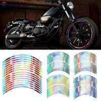 ราคา DFS 16ชิ้นรถจักรยานยนต์ล้อสติกเกอร์สะท้อนแสงขอบเทปรถมอเตอร์ไซด์ขอบเทปสติกเกอร์ล้ออุปกรณ์เสริมรถจักรยานยนต์17 สีสัน (47752519182)