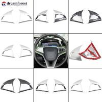 ราคา DFS พวงมาลัยรถแผงสติกเกอร์ Trim Chrome สําหรับ Chevrolet Cruze Sedan Hatchback 2009 2015 (46207011056)