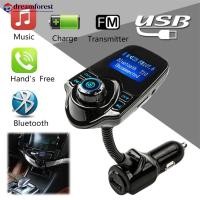 ราคา DFS Hands free Bluetooth Car Kit MP3 เครื่องเล่นเพลงเครื่องส่งสัญญาณ FM 5V 2 1A USB Car Charger 1 44 หน้าจอ LED (44704637361)