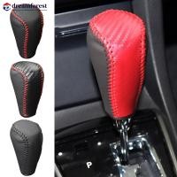 ราคา DFS รถหนังเกียร์ Shifter Knob ฝาครอบเกียร์ Shift Boot Lever Case สําหรับ Toyota Camry RAV4 (41427758340)