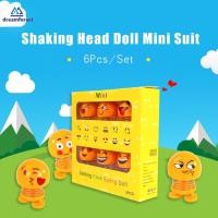 ราคา ตุ๊กตาสปริง ดุ๊กดิก หน้ายิ้ม ขนาดมินิ สำหรับตกแต่งภายในรถยนต์ 6 ชิ้น เซต (6763464404)