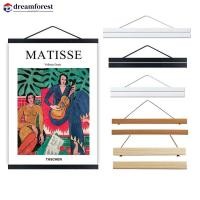 ราคา DFS แม่เหล็กไม้กรอบรูปโปสเตอร์ภาพผนังศิลปะผ้าใบพิมพ์ภาพวาดไม้สักไม้สนห้องนั่งเล่นตกแต่งบ้าน (48654177863)