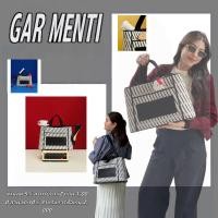 ราคา กระเป๋าถือ GARMENTI Extra Edition ใหม่ล่าสุด กระเป๋าสะพายไหล่ CARRY ALL ของแท้ 100 (43810910003)