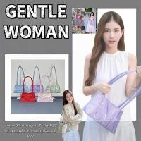 ราคา GentleWoman พร้อมส่ง กระเป๋าทรงบัลเล่ต์ GentleWoman กระเป๋าสะพายข้างใต้วงแขนผ้าซาติน กระเป๋าถือ มี 5 สีให้เลือก ของ (41661009830)